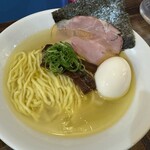 むかん 初台 - 名古屋コーチン塩ラーメン