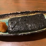 旬菜処 びいどろ - 旬菜処びいどろ(イカ墨出し巻き卵)