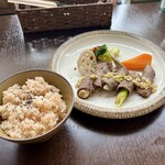 バルバルキッチンアメリ - ランチ：ねぎ塩牛タン(¥1,480)