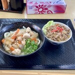 こがね製麺所 - しっぽくうどんとミニ丼