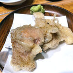 シン たちろまん - あん肝天ぶら（300円）