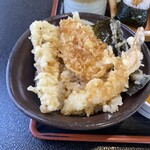 Tempura No Sato Ten - 天丼　ご飯の量は「中」です