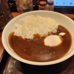 Yoshinoya - 黒カレー&半熟玉子