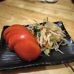 酒美飯囲ひろし - ナムルトマト