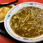 龍 - カレーチャンポンセット（ミニ天津飯）