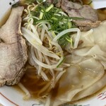 白川台一貫楼 - ワンタン麺