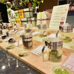 BABYFACE SKY TERRACE - お茶コーナー。宇治の茶師がプロデュース