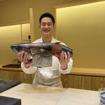 兄弟寿し - メジマグロ！