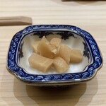 兄弟寿し - ガリ。これでご飯を食べれそう♪