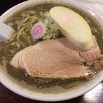 一球 - 煮干しラーメン極、大盛り