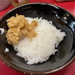 王道家直系 IEKEI TOKYO - 半ライスに無限ニンニク