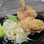 鶏三和 - セットの唐揚げ