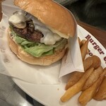 BurgerCafe honohono - 限定モッツァレラバーガー(2月)