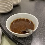 敦煌 - これは水餃のたれ。