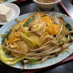 鳳華 - やさいと玉子炒め定食