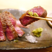 炭火割烹 麻布龍土町 - 山形千日和牛（いちぼ）の焼物