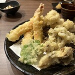 海鮮とお肉のHIRAKU - HIRAKUの天ぷら盛り
