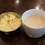 ジャイヒンド - ライス、スープ