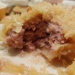 とんかつ成蔵 - メンチカツ　肉汁ヤバい