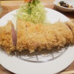 とんかつ成蔵 - TOKYO-Xのロースカツ定食　6000円くらい