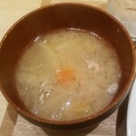 とんかつ成蔵 - とん汁