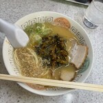 ラーメン勝龍軒 - 高菜ラーメン