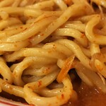 蒙古タンメン中本 - 極北極やさい麺アップ