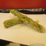 銀座 天一 - アスパラ