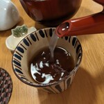 蕎麦おさめ - 蕎麦湯は自然体