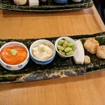 蕎麦おさめ - 「前菜5点盛り」