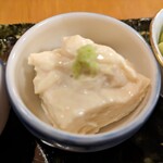 蕎麦おさめ - 「生湯葉刺し」