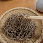 蕎麦おさめ - 玄挽きを手繰る