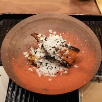 鎌倉 北じま - 黒にんじん石焼きに胡麻クリーム