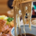 力鶴 - セットの二八蕎麦