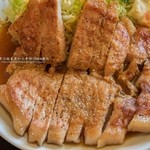 力鶴 - 焼肉定食(にんにくダレ)