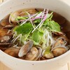 自家製麺蕎麦と伊勢志摩鮮魚 伊駒 - 料理写真:浅利とセリの蕎麦