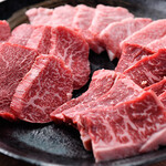Assortment of 3 types of red meat