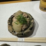 Sumibiyaki Torisei - 先付け　若鶏と伝助大根のうま煮