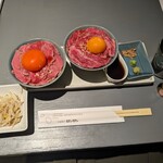 Kyouto Yakiniku Enen - ステーキ食べ比べ　1980円