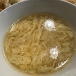 六徳 恒河沙 - 卵スープ。おかわり自由