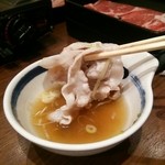 しゃぶ鍋家 く～らく - 