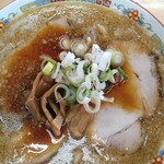 Ra-Menno Tosaya - 背脂ラーメン 900円 大盛 200円 ネギ 150円