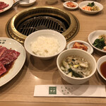 焼肉・冷麺 中道 - ランチセット1,800円