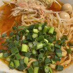 ラーメン二郎 - 青ねぎで爽やかさUP！