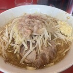 ラーメン二郎 - 別日のラーメンミニ　にんにく少し、あぶら少し