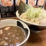 麺屋蕪村 - 味玉つけ麺(麺大盛)