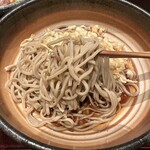 手打そば はなみずき - ロ．しらすとネギとろ、玉子焼きのお寿司屋さん
みたいなプチ定食　冷たいたぬき蕎麦