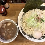 Menya Buson - 味玉つけ麺(麺大盛)