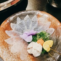 泳ぎとらふぐ活蟹料理 あじ平 曽根崎 - 