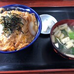 清和亭 - カツ丼/味噌汁/漬物